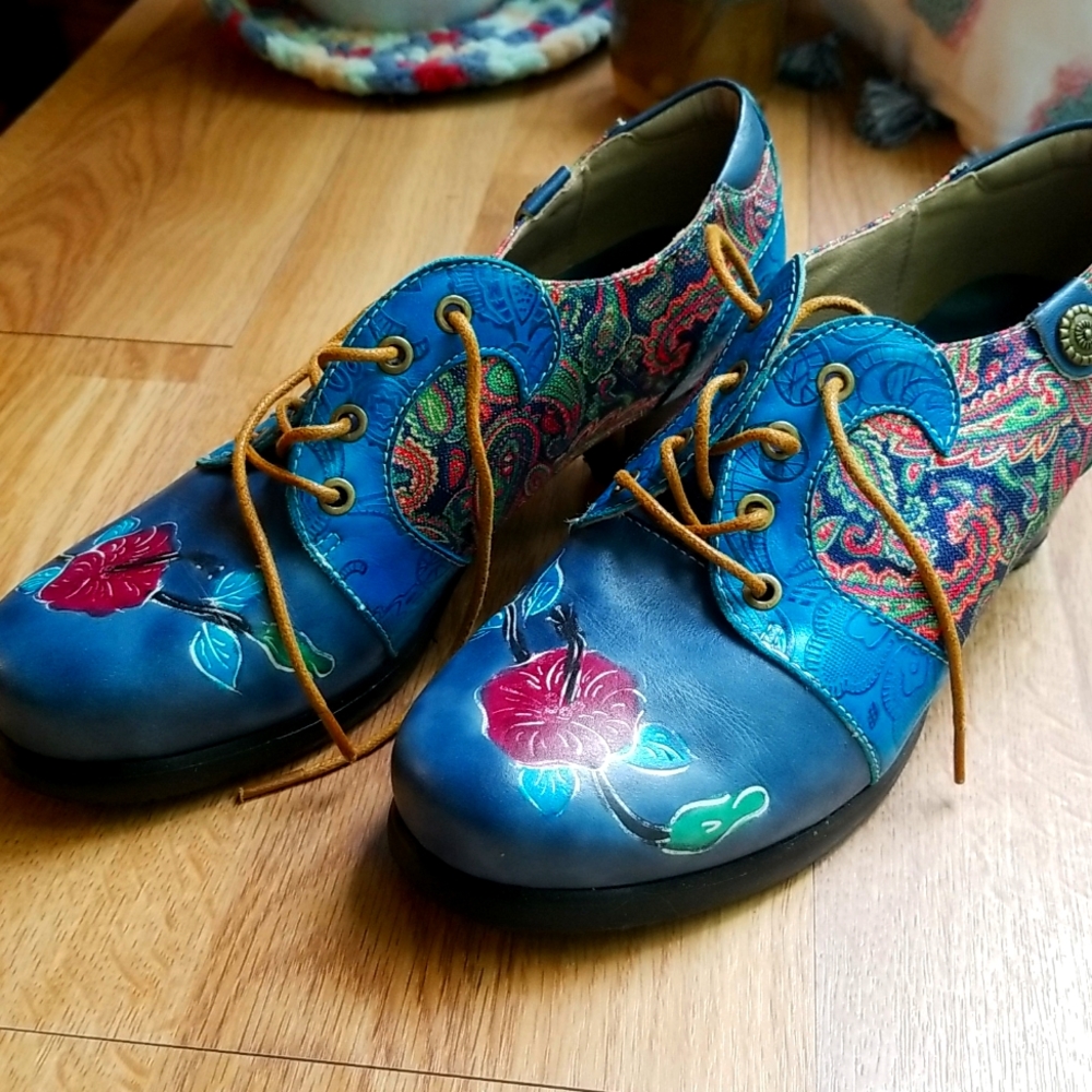Fancy footwear!